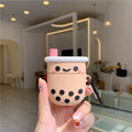 Mint In Box Toys 3D Bubble Tea AirPods Case Cover with smiling face and boba pearls