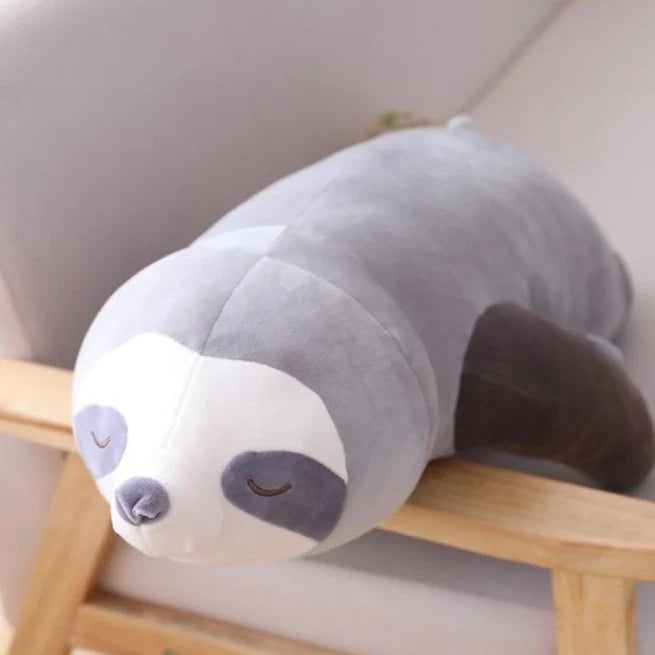 Mint In Box Toys Cute Sloth Plush Pillow – size options 60cm 80cm 100cm