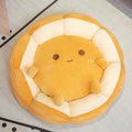 Mint In Box Toys Egg Toast Stuffed Cushion with removable yolk and cute arms