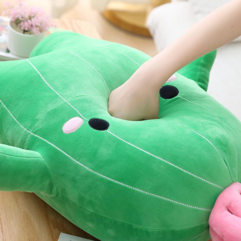 Green Cactus Plush – Soft Cotton Cuddly Toy