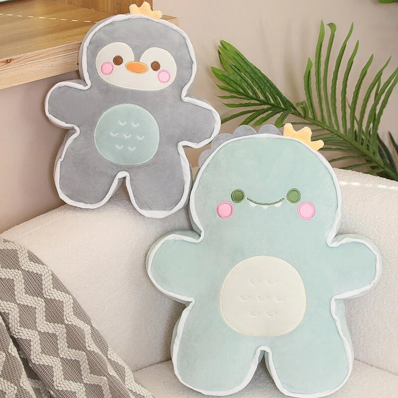 Mint In Box Toys Soft Gingerbread Man Plush Cushion – back view detail