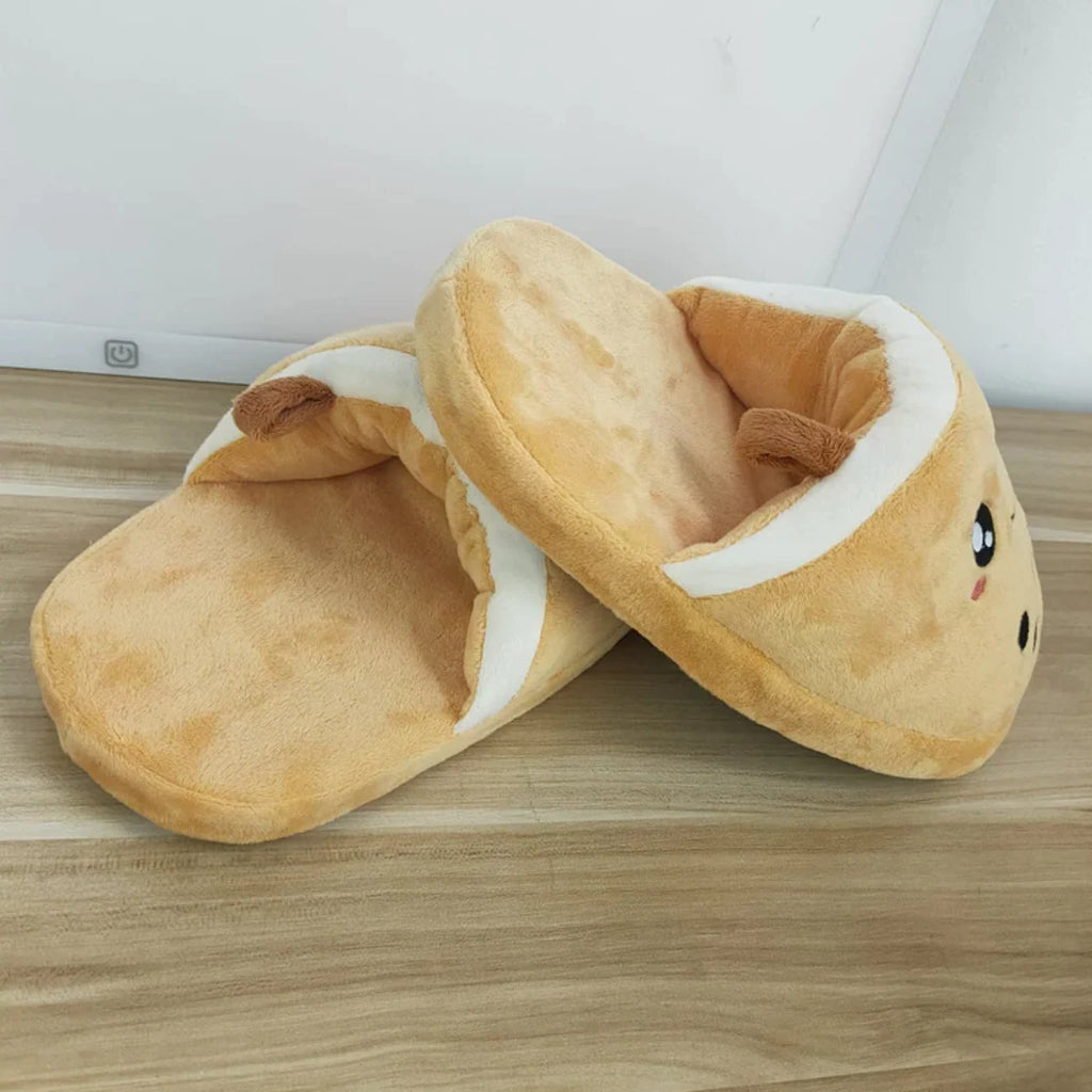 Stuffed Bubble Tea Slippers