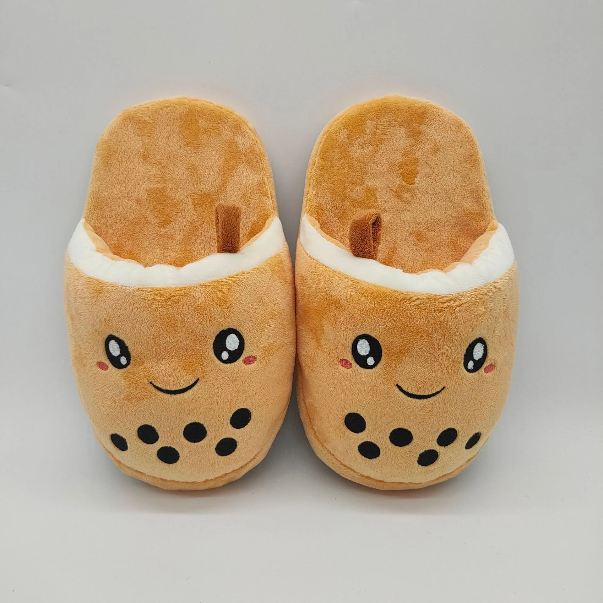 Stuffed Bubble Tea Slippers